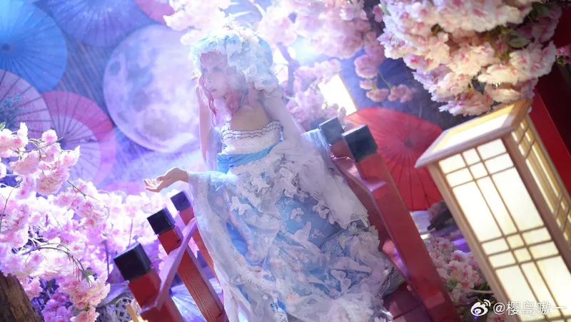 《东方Project》西行寺幽幽子cosplay展示