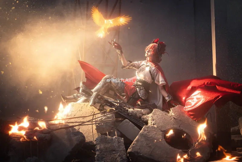 《明日方舟》菲亚梅塔cosplay展示