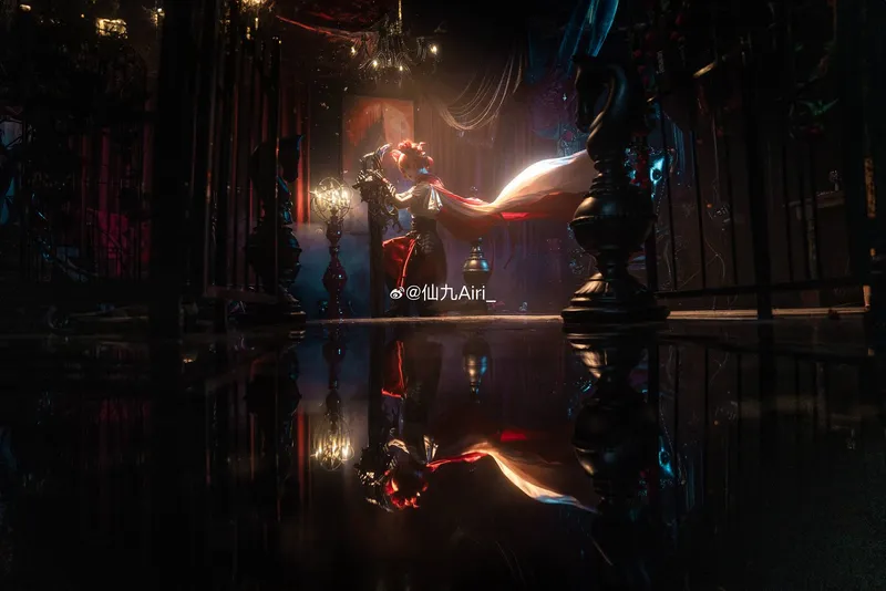 《明日方舟》菲亚梅塔cosplay展示