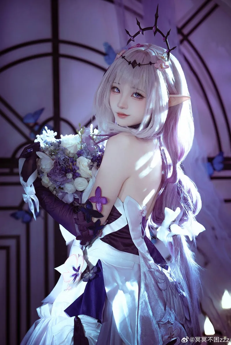 《崩坏星穹铁道》遐蝶cosplay展示-精美角色还原赏析
