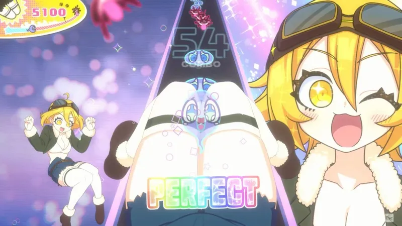 《萌萌夹击》大腿音游更新限时免费裤袜DLC