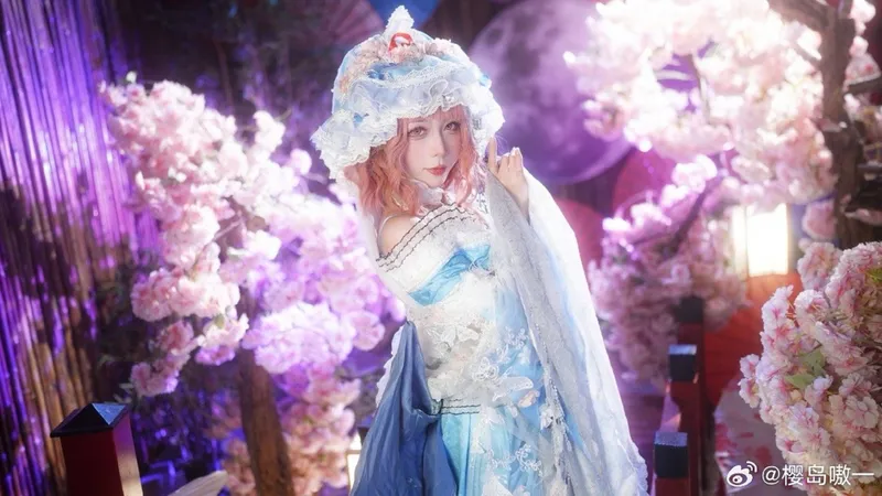 《东方Project》西行寺幽幽子cosplay展示