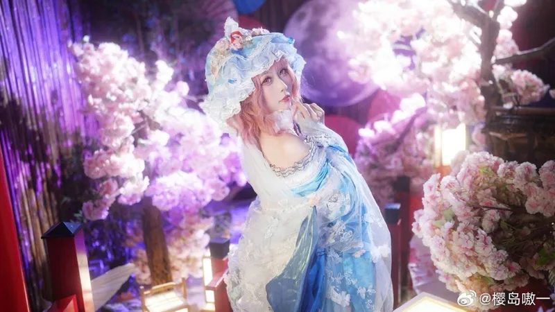 《东方Project》西行寺幽幽子cosplay展示