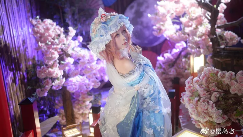 《东方Project》西行寺幽幽子cosplay展示