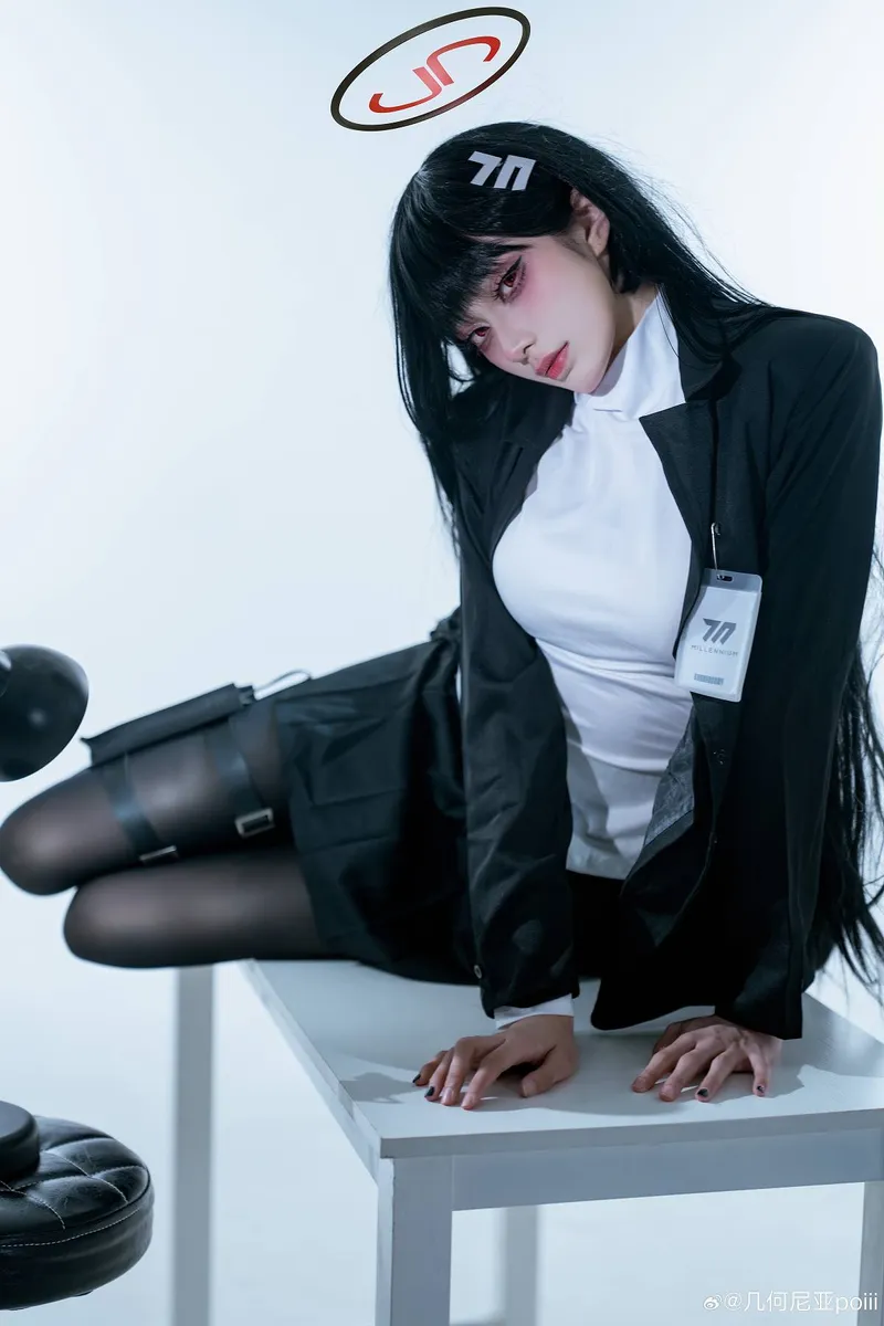 《蔚蓝档案》调月莉音cosplay