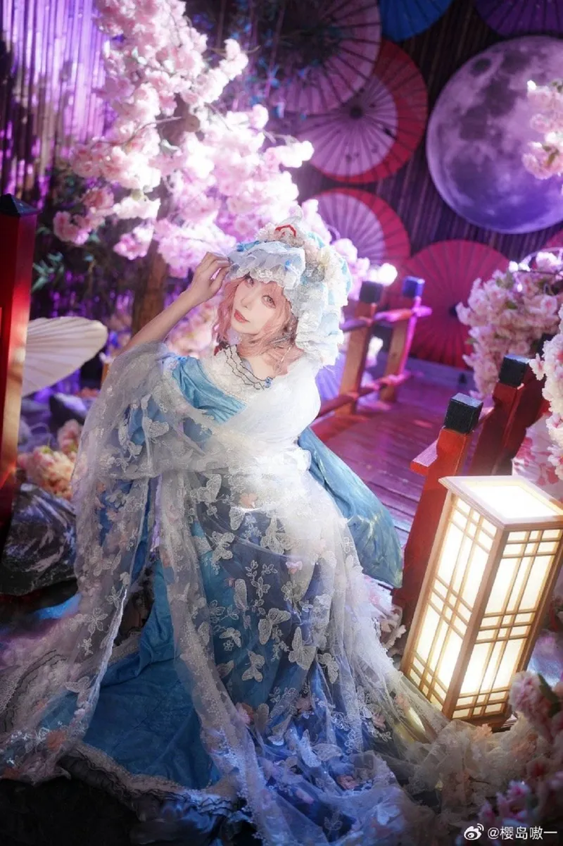 《东方Project》西行寺幽幽子cosplay展示