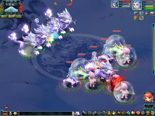 《梦幻西游》新年年兽挑战技巧详解