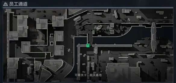 《三角洲行动》航天基地黑室服务器室位置