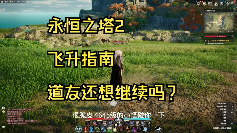 B站最强永恒之塔2/入坑指南/45级幻影神飞升骗局/副本以及PVP玩法/1-45级攻略/服务器选择/双会员详解/