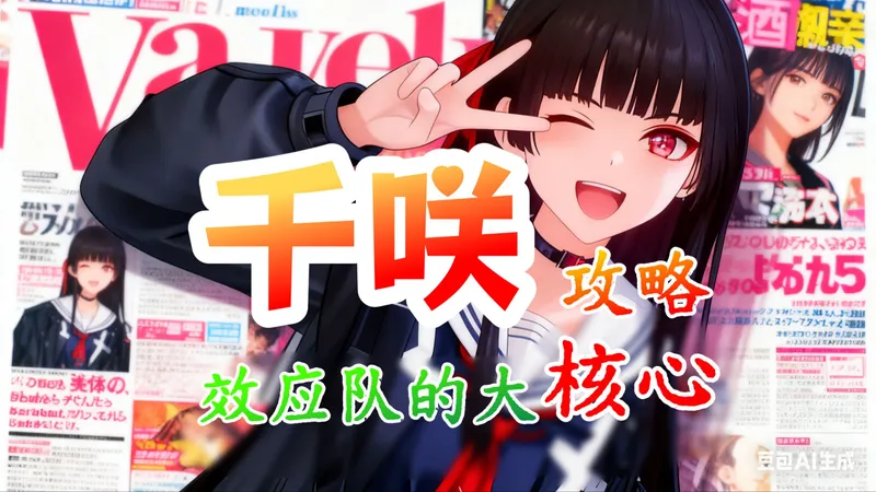 【鸣潮】尽管是人权卡 我还是喜欢你！千咲详细养成攻略 效应队的大核心