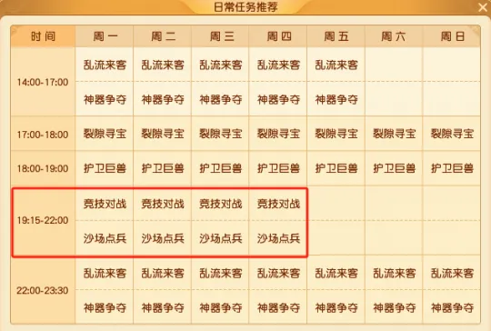 《梦幻西游》双龙之战沙场点兵攻略-奖励丰厚胜者为王