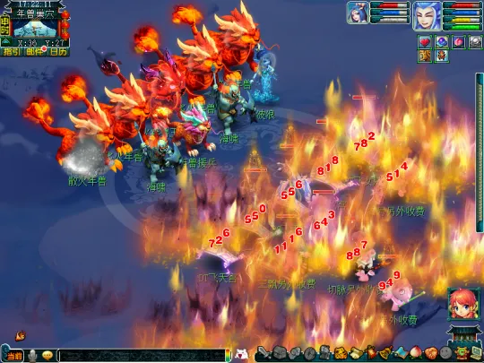 《梦幻西游》新年年兽挑战技巧详解