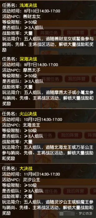 《梦幻西游》双龙之战资料片