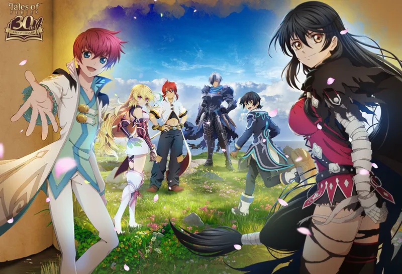 《传说》系列30周年纪念-重制版角色集结发布