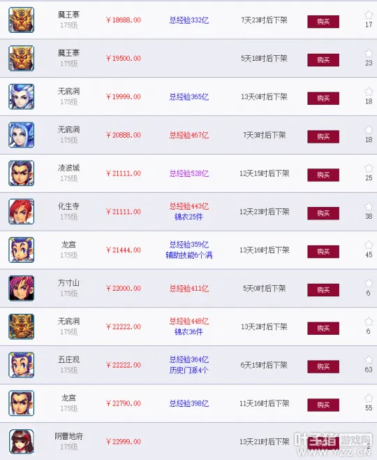 《梦幻西游》大区推荐