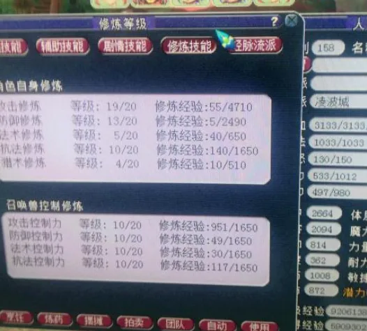 《梦幻西游》奶爸五开地板配置