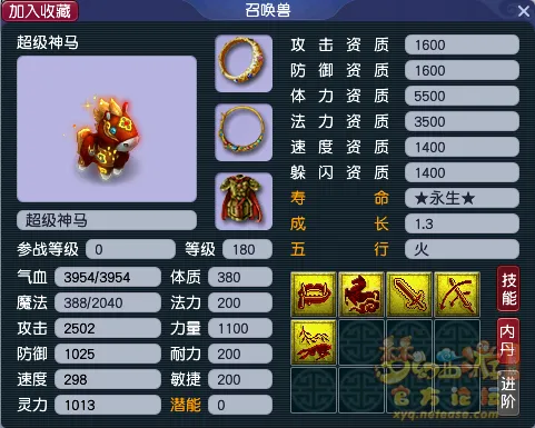 《梦幻西游》生肖神兽选择指南