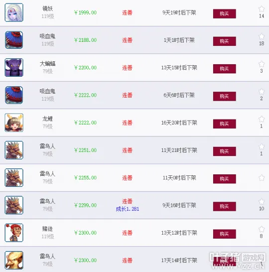 《梦幻西游》服务器推荐