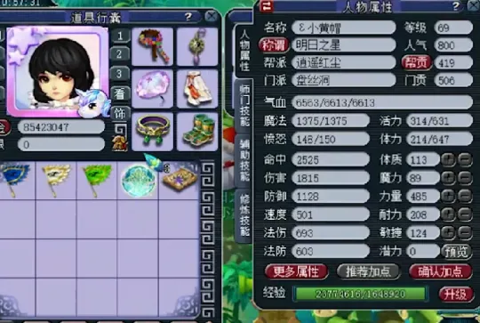 《梦幻西游》69级另类盘丝打造