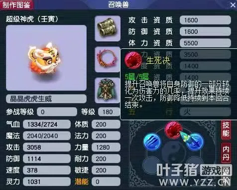 《梦幻西游》超级神虎（壬寅）满级实测