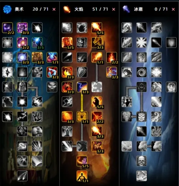 《魔兽世界时光服》法师天赋加点详解