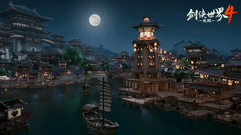 《剑侠世界4:无限》动态天气系统揭秘-打造拟真江湖沉浸体验