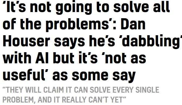 R星前联合创始人谈AI在游戏开发的现状