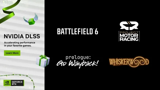 《序章-重返往昔》支持DLSS技术-多款新游性能画质提升
