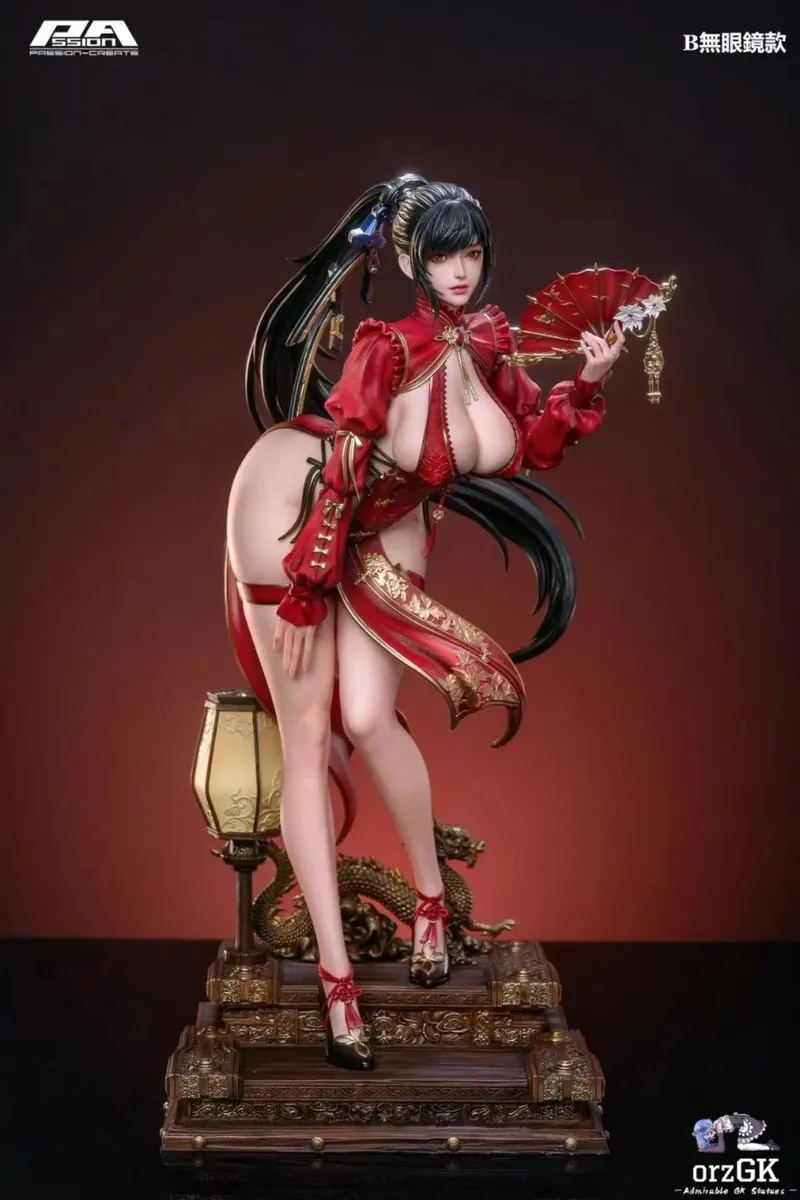 《剑星》伊芙红旗袍雕像