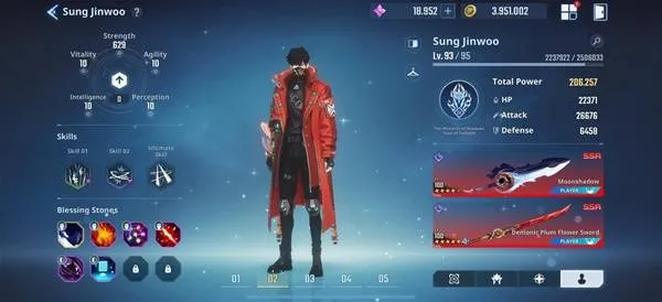 《我独自升级起立觉醒》程肖宇培养攻略-加点与装备详解