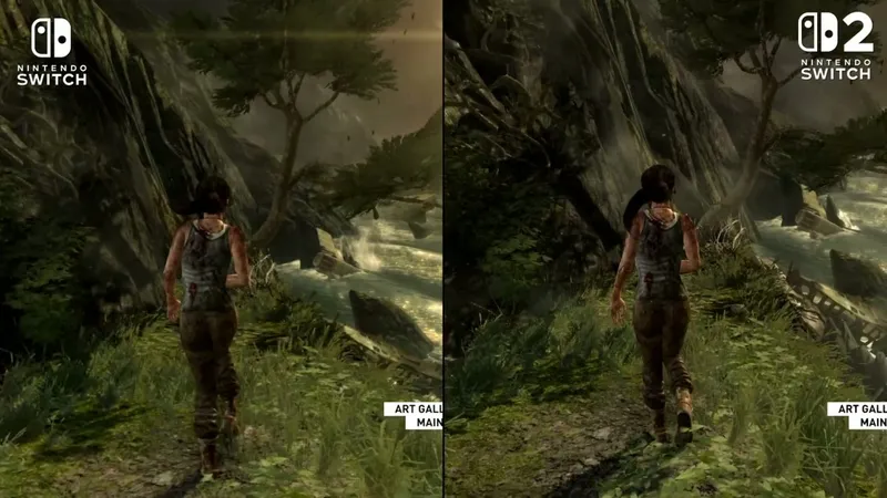 《古墓丽影9》NS2版画质缩水