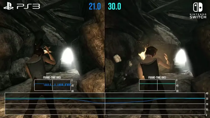 《古墓丽影9》NS2版画质缩水