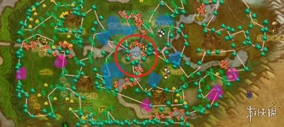 《魔兽世界时光服》索拉查盆地双采无限刷新点详解