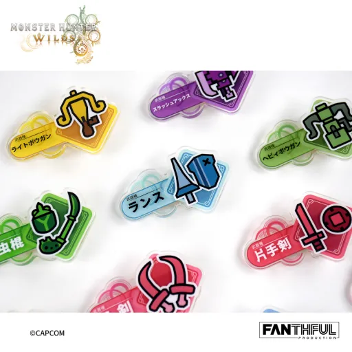 《怪物猎人荒野》官方正版授权周边首发