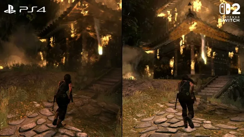 《古墓丽影9》NS2版画质缩水