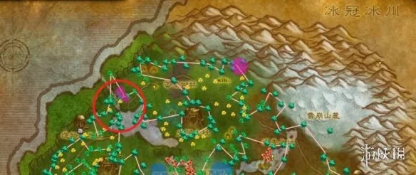 《魔兽世界时光服》索拉查盆地双采无限刷新点详解