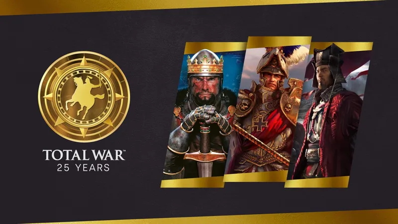 《全面战争》25周年纪念-新作12月4日正式公布