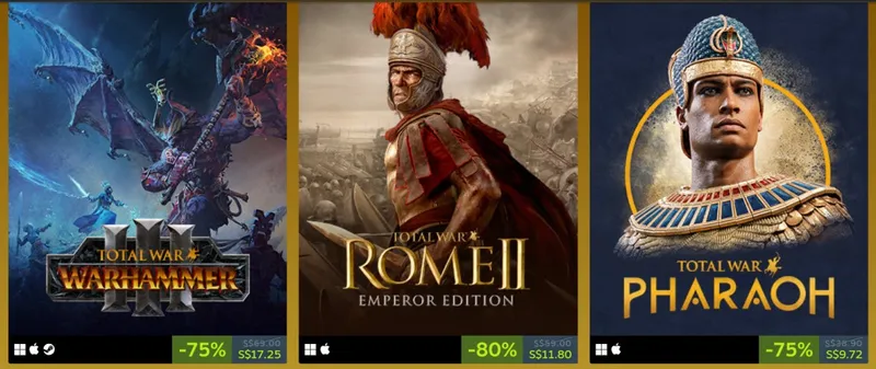 《全面战争》25周年纪念