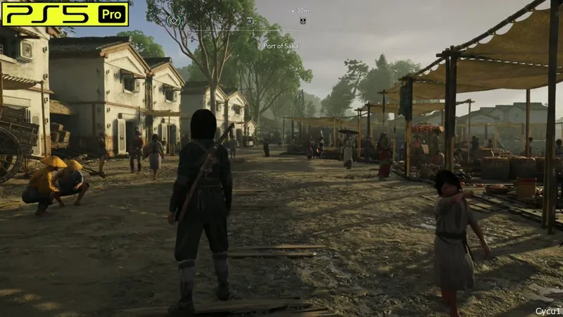 《刺客信条：影》PS5Pro与Switch2画面对比