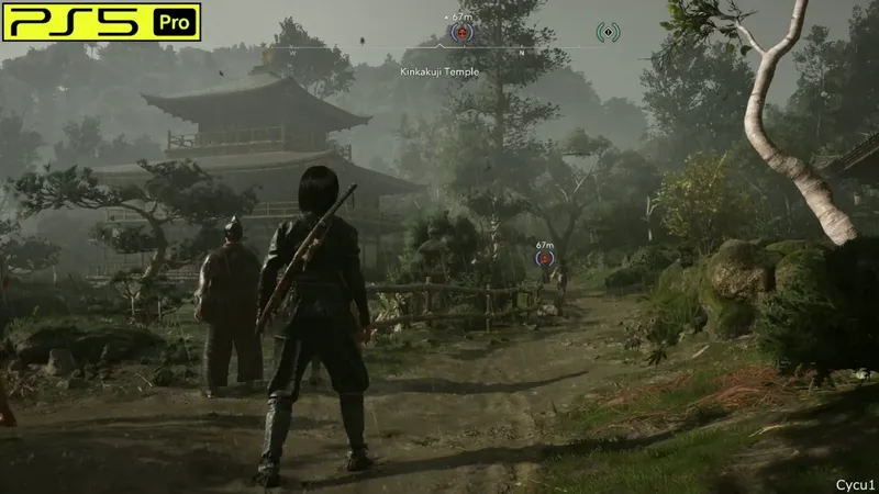 《刺客信条：影》PS5Pro与Switch2画面对比