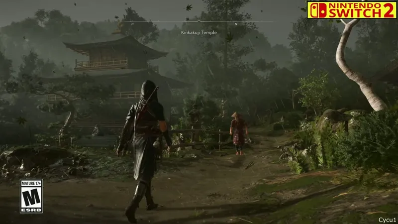 《刺客信条：影》PS5Pro与Switch2画面对比