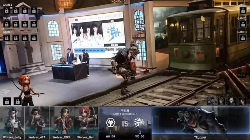 《第五人格》IVL秋季赛TE战队关键四抓扳回比分