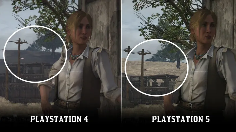 《荒野大镖客：救赎》次世代版画质提升-支持4KHDR与60fps体验