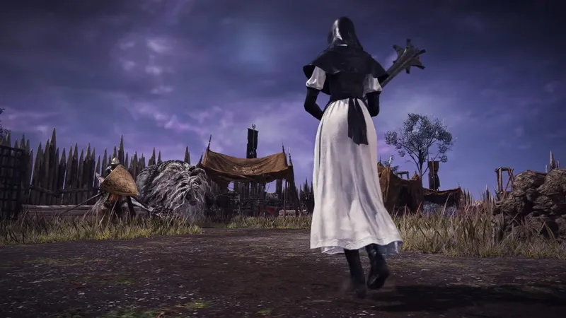 《艾尔登法环黑夜君临》DLC送葬者角色预告