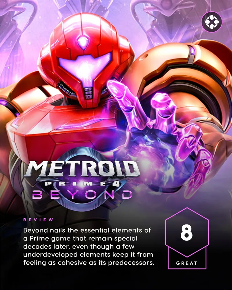 《银河战士Prime4:超越未知》评分出炉