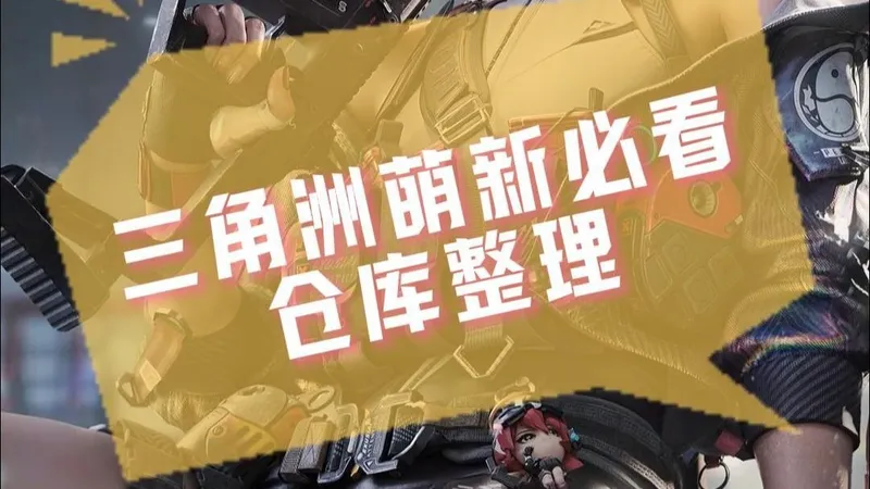 萌新玩三角洲不会整理仓库，看这个视频就会啦