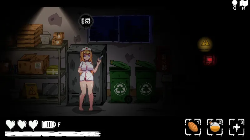 逃离充满女鬼的公寓