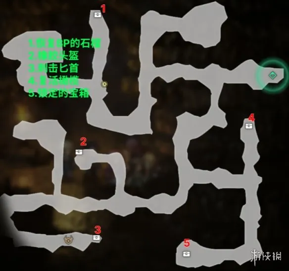 《歧路旅人0》大蛇巢窟宝箱位置详解-宝箱收集全攻略