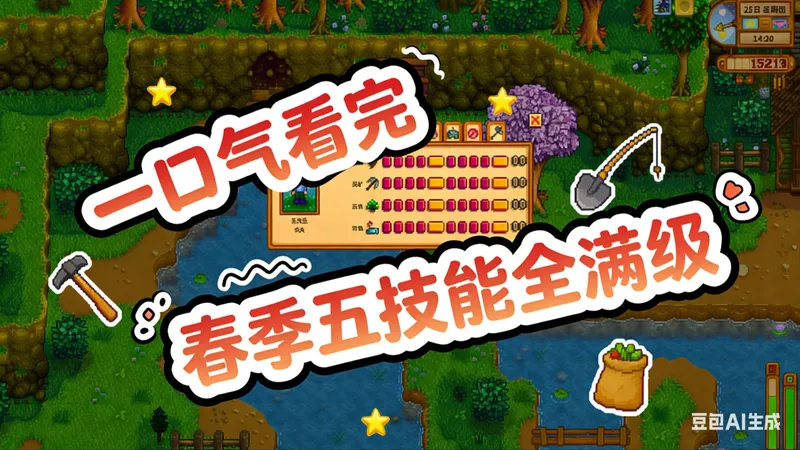 精通开启！一口气看完春季五技能满级