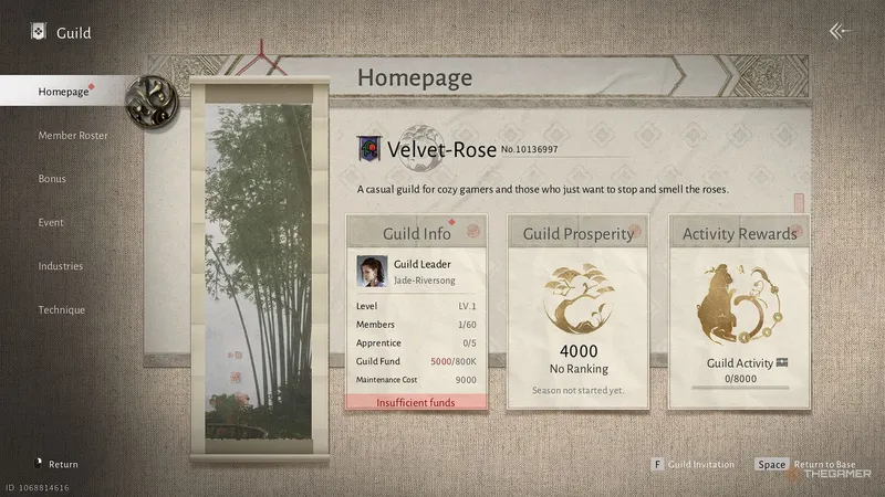 《燕云十六声》帮派系统详解